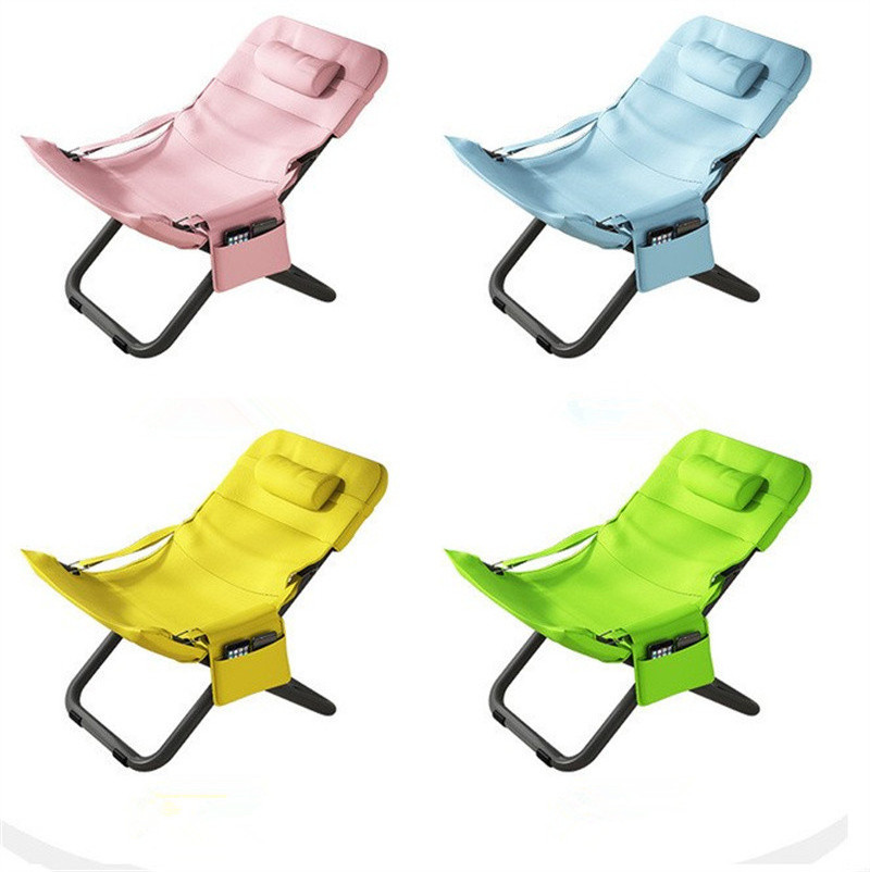 Sunwit Wholesale Outdoor Gravity Elderly Lazy Lounge Chair Folding Camping Resting Chair