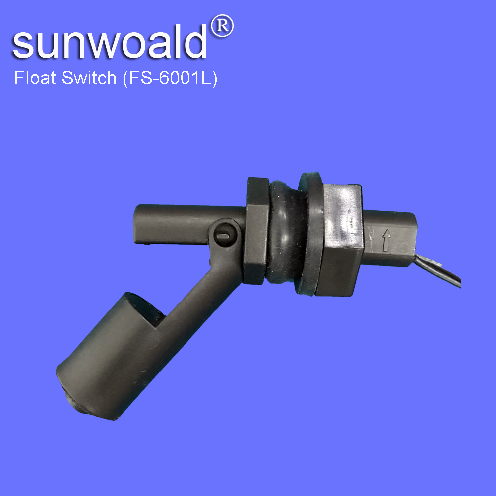 Sunwoald reed switch magnetic float switch double floats level sensor for water tank/ water dispenser