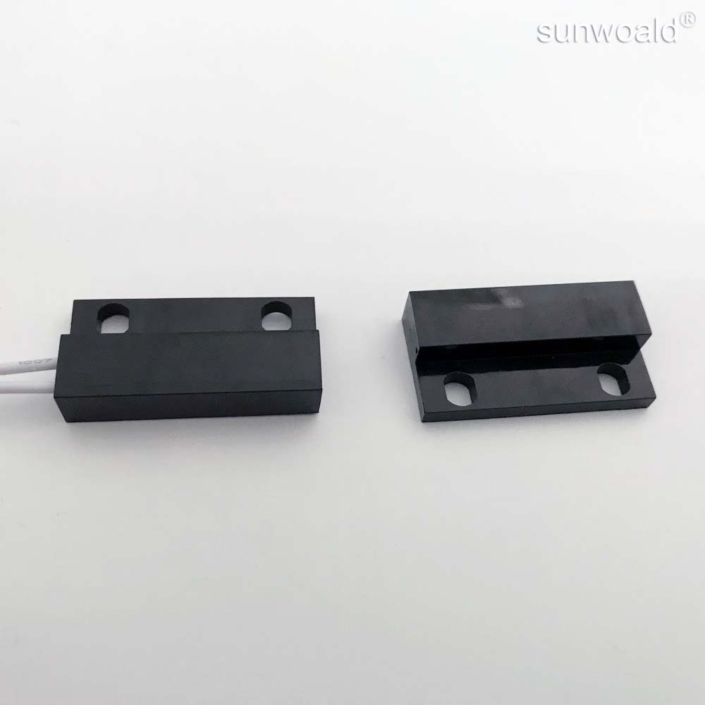 Sunwoald L27xW14xH7.5mm Normally open Magnetic Door Contact Switch/Proximity Sensor for door light