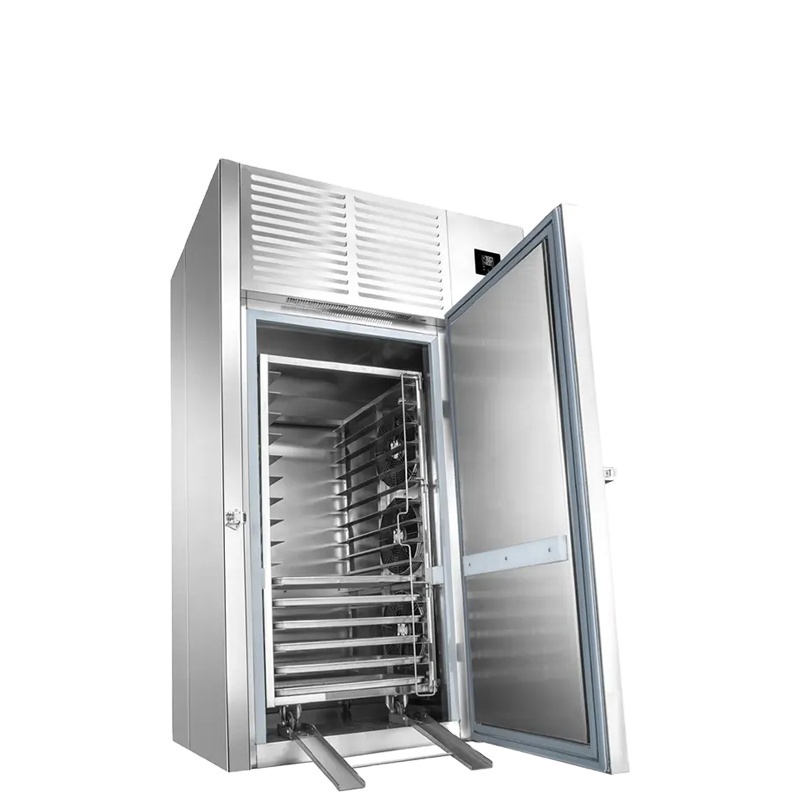 Industry Commercial Meat Seafood Fridge Frozen Blast Chiller Freezer Tunnel Trolley Shock Freezer for Fish