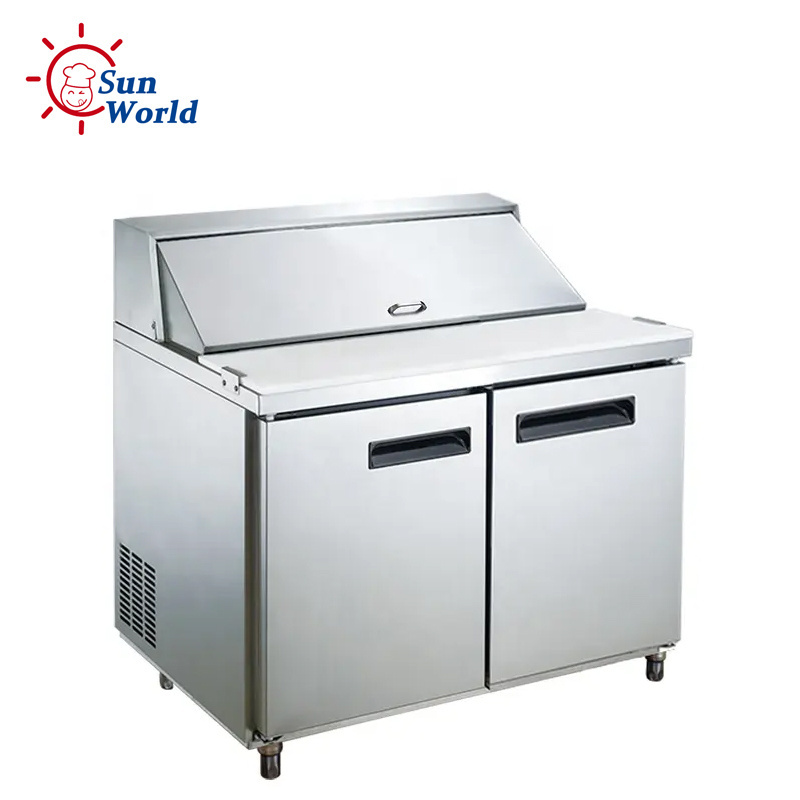 Refrigeration Equipment Salad refrigerator/Sandwich Salad preparation counter/ pizza prep table