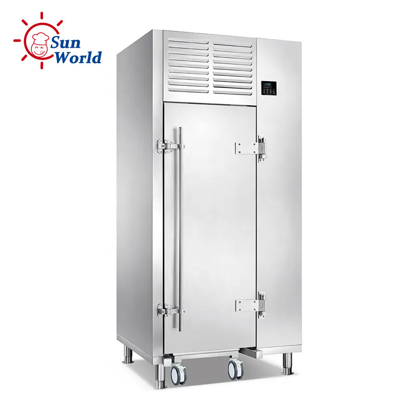 Commercial Industry Meat Seafood  Fridge Frozen Blast Chiller Freezer Tunnel Trolley Shock Freezer for Fish