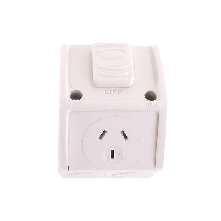 SAA approval 2 Pole Australia SAA Waterproof Wall Light Switch outdoor weatherproof switch