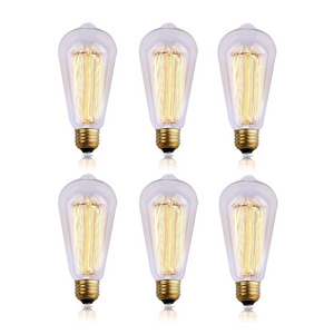 60w Filament Long Life Vintage Antique Edison bulb Style Incandescent Clear Glass Light E26 E27 Medium Base Lamp