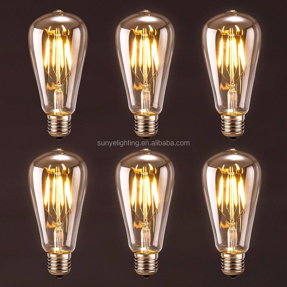 Antique LED Bulb ST64 Vintage Edison Light Bulb LED Lighting,E26/E27 Edison bulbs