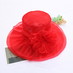 Women Kentucky Derby Dress Church Wedding Party Satin Ladies Church Hat