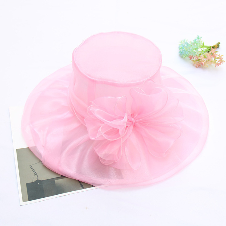 Women Kentucky Derby Dress Church Wedding Party Satin Ladies Church Hat