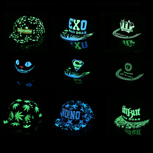 Wholesale Fluorescent Lovers snapback sports cap Gorro Beisbol Trendy Hip Hop Boys Luminous Flat Edge Custom Gorras Luminous Hat