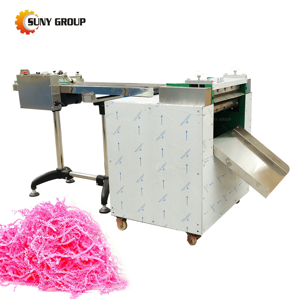 Crinkle Cut Paper Cardboard Shredder/Shredding Machine Supplier