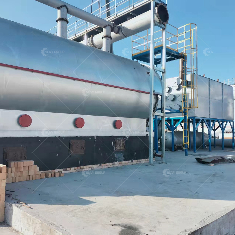 Continuous Pyrolysis Plant For Waste Tyre Plastic Pyrolysis Machine Convert Plastic To Fuel