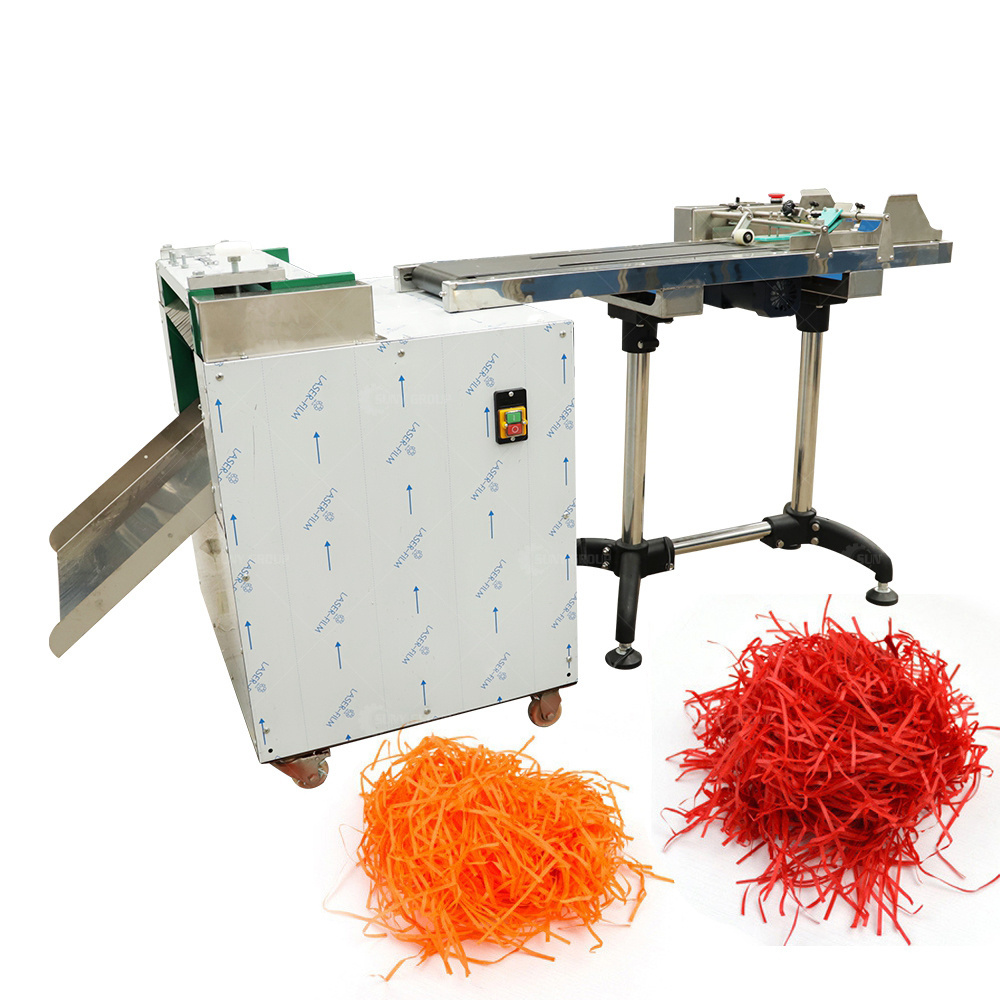 Auto feed Paper shredder Christmas Crinkle Shredded Paper Machine Gift Packaging Wrinkle Paper Shredding machine