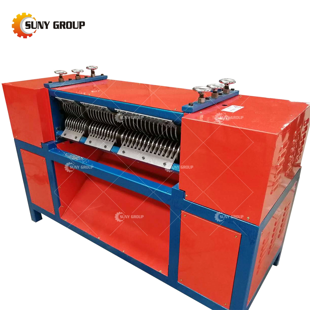 Automatic Car Radiator Recycle Plant Ac Radiator Stripping Machine