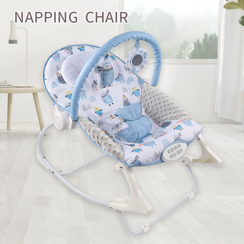 Wholesale Musical Baby Rocking Chair Electric Whit Vibrating Swing Sleeping Bassinet Baby Bouncer Rocker Chair