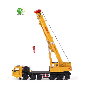 Alloy Diecast Car Simulation model 1:50 Mega Crane construction truck toys