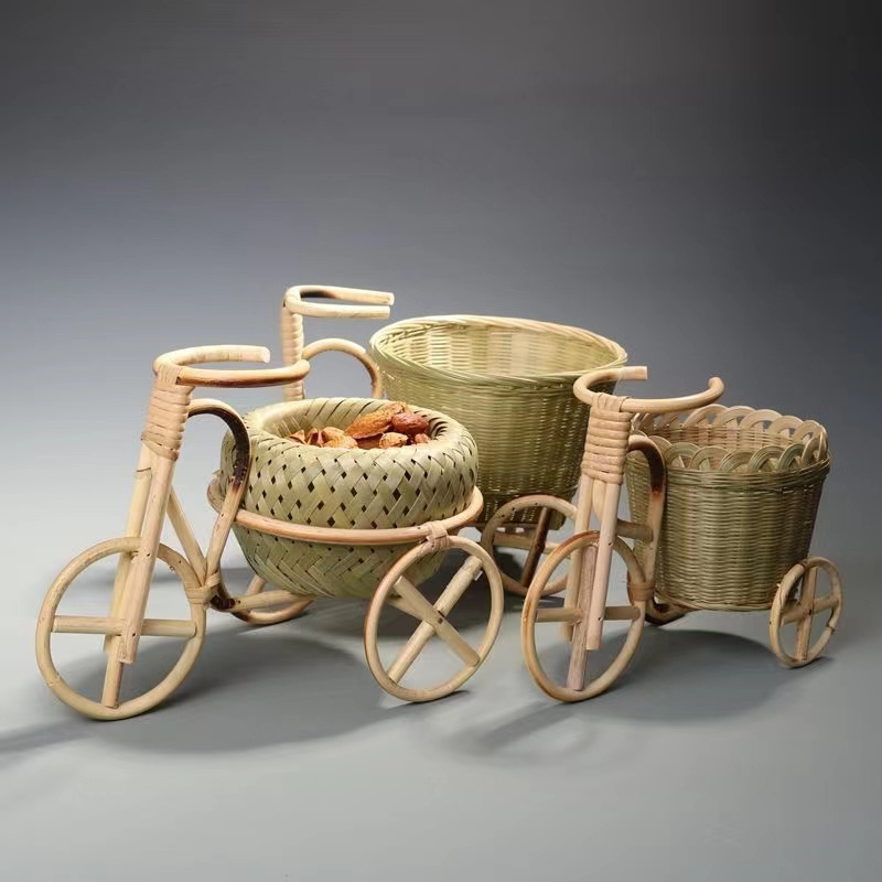 24.wholesale hot sale custom new design handmade cheap natural rattan wicker picnic basket set storage baskets with handle