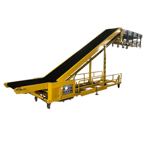 customized automatic feeder loader loading and unloading equipment conveyor lift elevator for container