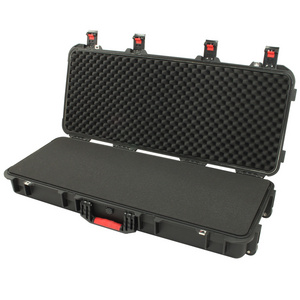 Outdoor Case Waterproof Dustproof Plastic Long Gun Case with Pick&Pluck Foam 978*414*157mm