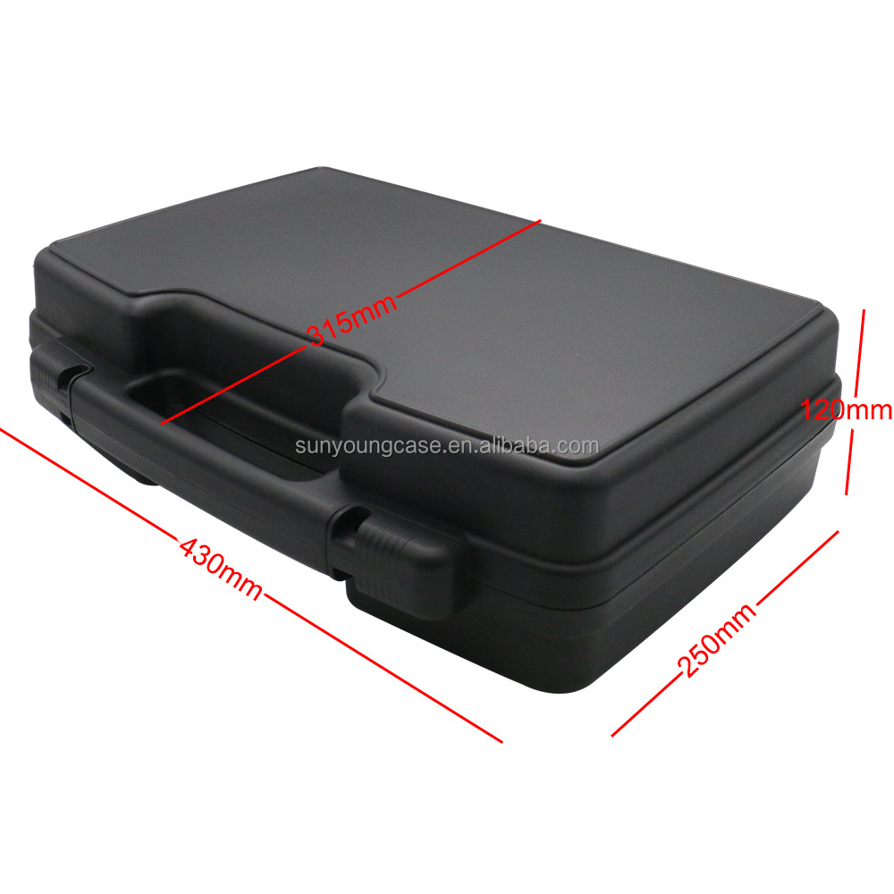 High quality Simple Hard Plastic Tool Carrying Instrument Packing Case For electronic Equipment