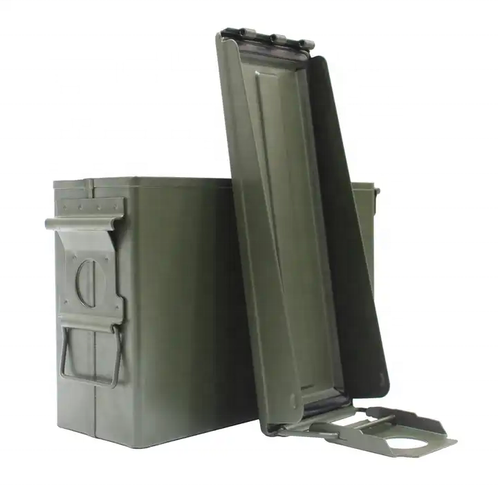 Good Quality Metal Spcc Material Ammo Tool Case With Clip Lock 175*275*95mm