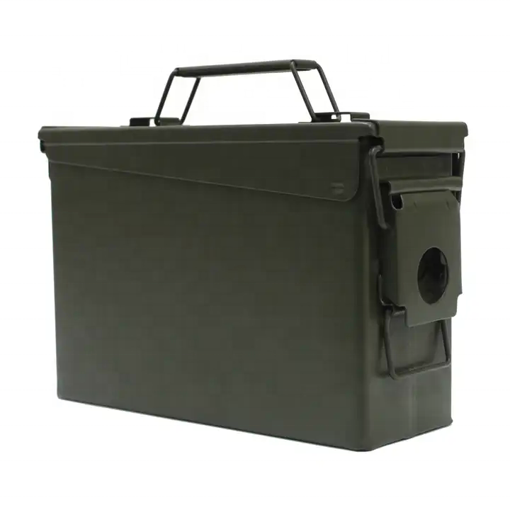 Good Quality Metal Spcc Material Ammo Tool Case With Clip Lock 175*275*95mm