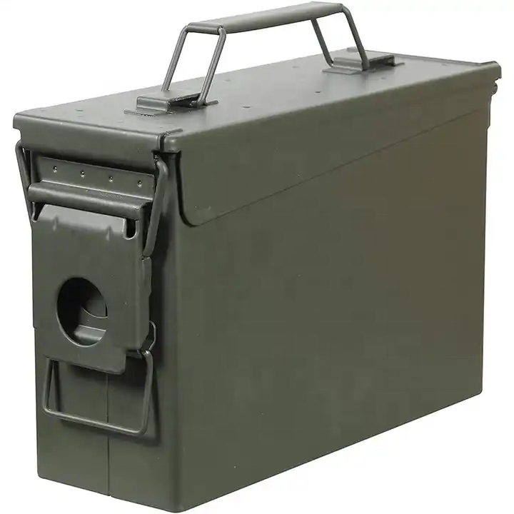 Good Quality Metal Spcc Material Ammo Tool Case With Clip Lock 175*275*95mm