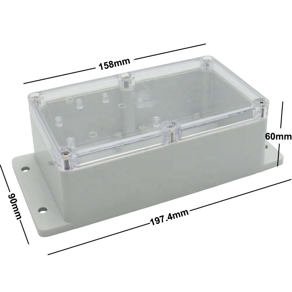 clear cover cheap plastic enclosures plastic waterproof electrical enclosure custom plastic enclosure