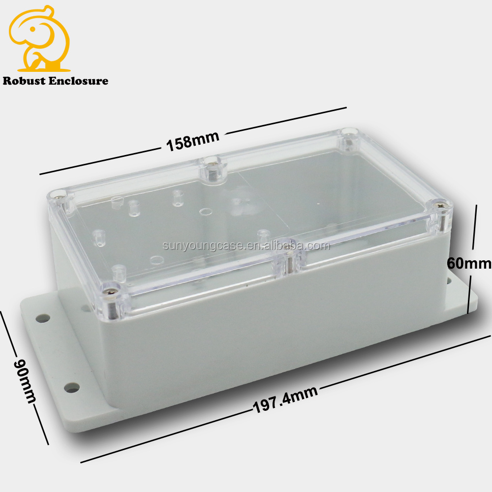 clear cover cheap plastic enclosures plastic waterproof electrical enclosure custom plastic enclosure