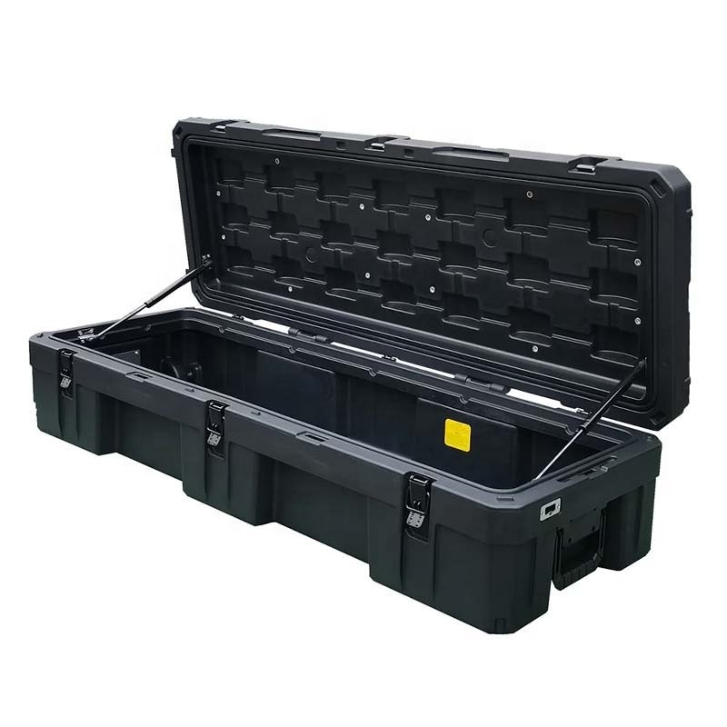 128L Sturdy Materials Long Gun Case Lightweight Multifunctional Utensils Storage Tool Box