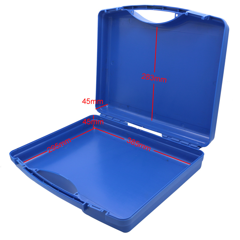 Color customized general multipurpose stackable handy plastic carry box with sponge layer