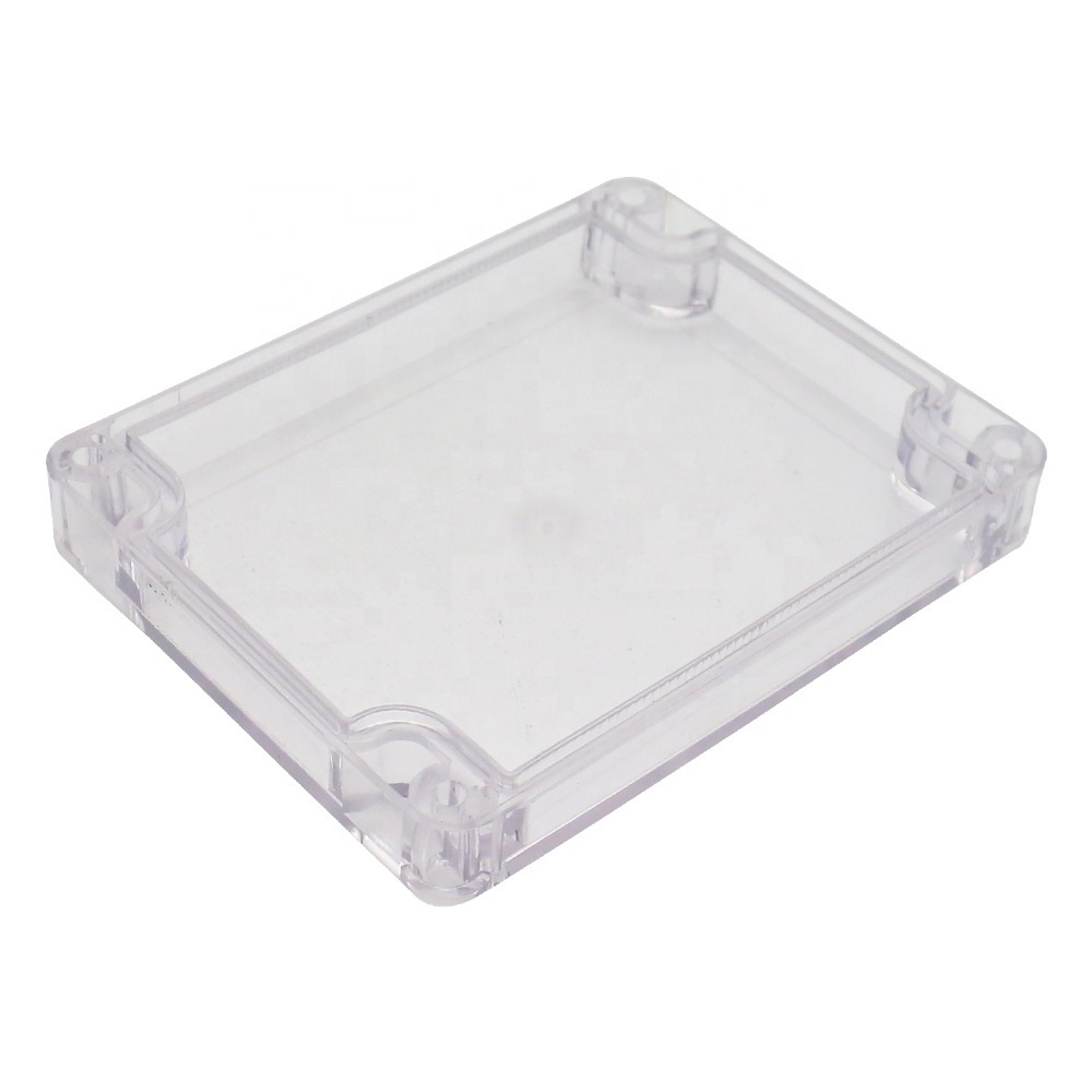 115*88*55mm IP65 Clear Cover Junction Box Waterproof dustproof plastic electronic enclosure