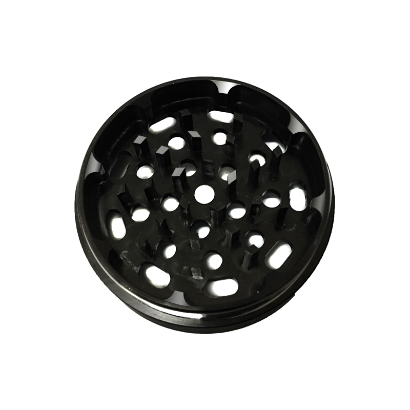 Factory 2.5inch metal golden herb grinder 4 piece large aircraft grade aluminum spice grinder for herb with custom service