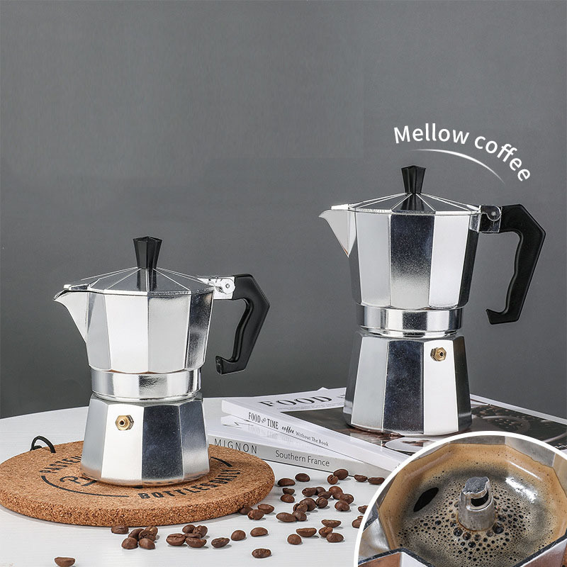 China factory Coffee Gator Moka Pot 6 Cup Stovetop Espresso Maker  Classic Italian and Cuban Coffee Percolator wholesale