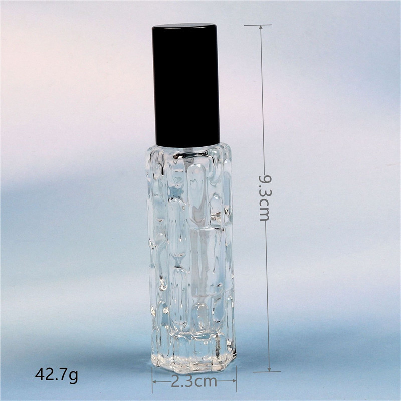 Wholesale 10ML 12ML High-grade Luxury Empty Gradient Color Custom Spray Glass Perfume Bottle Packaging with box