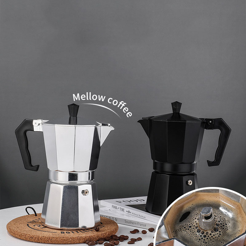 China factory Coffee Gator Moka Pot 6 Cup Stovetop Espresso Maker  Classic Italian and Cuban Coffee Percolator wholesale