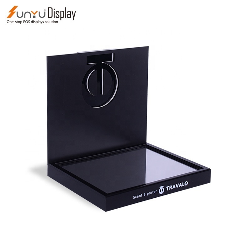 High quality perfume acrylic display rack shelves perfume display counter