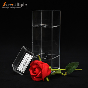 Wholesale custom color clear acrylic flower box Acrylic box