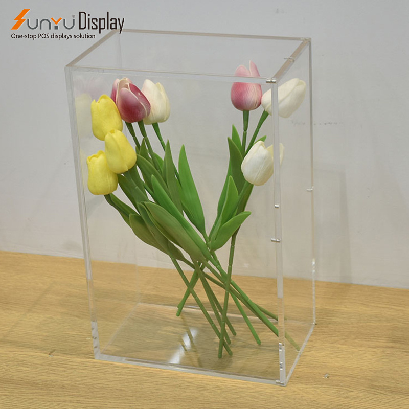 Wholesale High Quality Plexiglass Acrylic Rectangle Box Acrylic Display Boxes