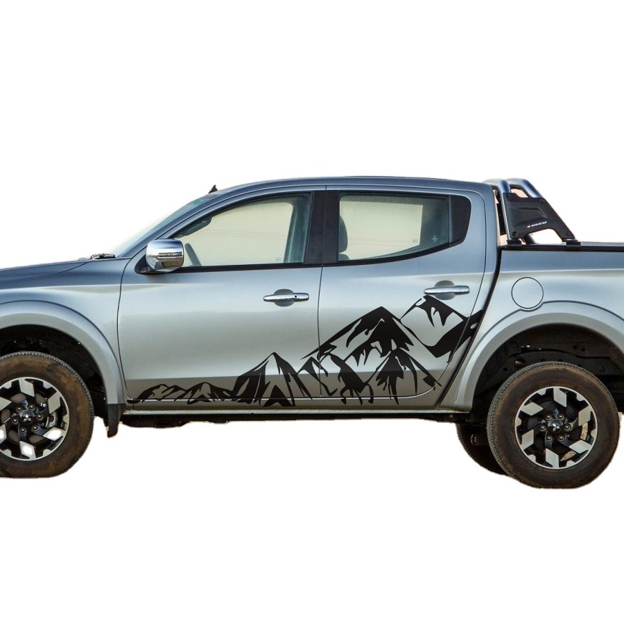 Car Sticker Ycsunz Auto Accessories Off Road 4x4 Vinyl Graphics Sticker Mountain Car Body Sticker For L200 Triton