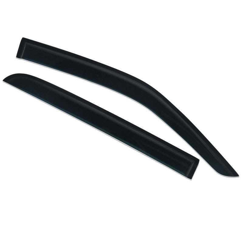 Matte black door visor deflector rain guard  For isuzu  MUX 2021 2022 accessories