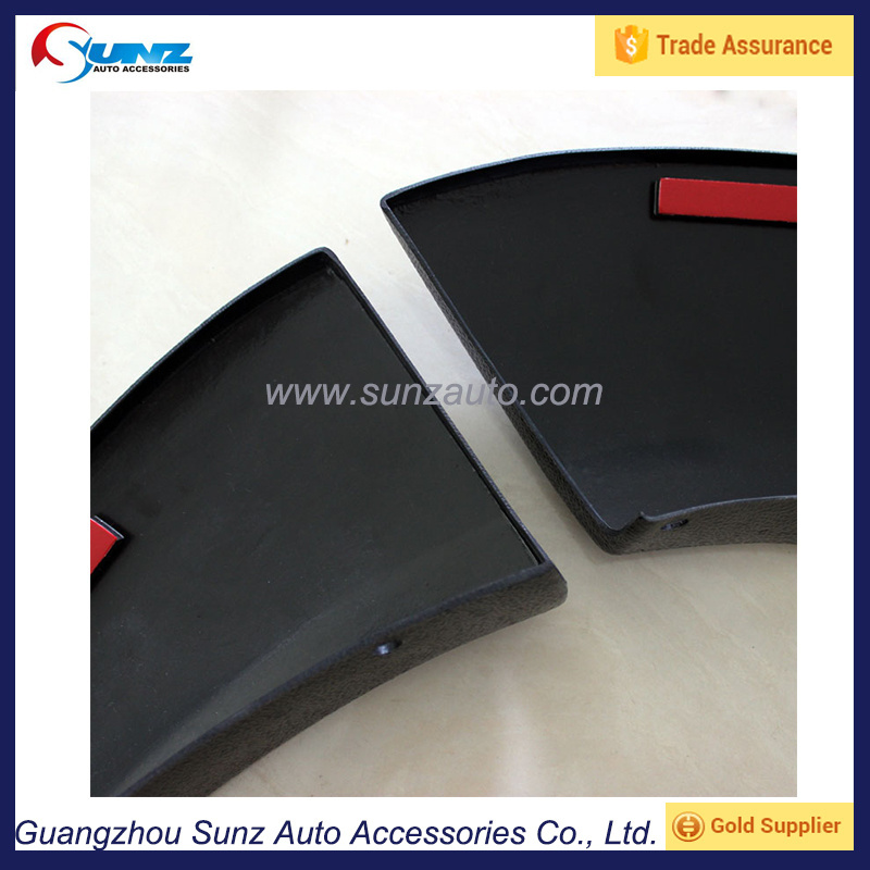 Wheel Arch Fender Flare For Toyota Hilux Revo 2016 Fender Trim ABS Material Hilux ln106 Flare Trims 4X4 Car Accessories