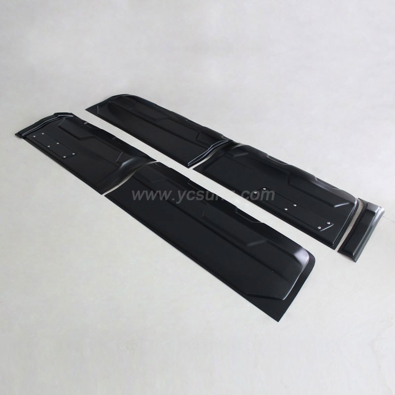 YCSUNZ ABS Black Molding  Car Door Side Trim Body Cladding For Ford Ranger 2015 2016 2019 Side car door Moulding Accessories