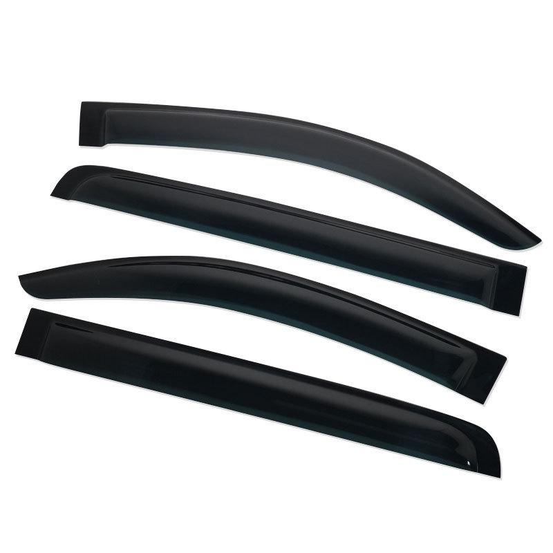 Black Window deflector Door visor rain wind deflector  For Toyota TUNDRA Accessories 2007 2007-2021 2021 2022