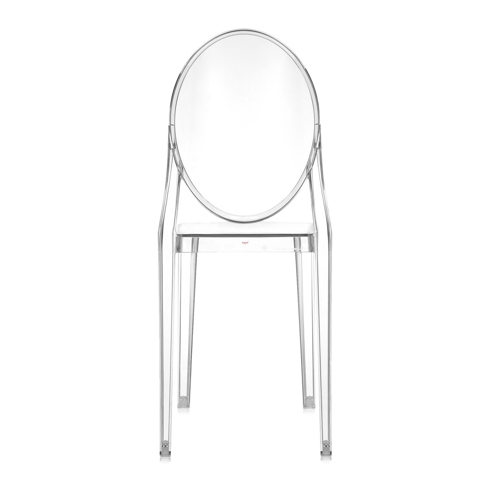 Sunzo Furniture Modern PP Plastic Ghost Chair Dining Chair For Sale