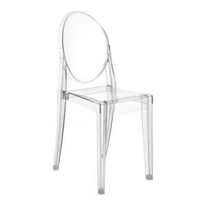 Sunzo Furniture Modern PP Plastic Ghost Chair Dining Chair For Sale