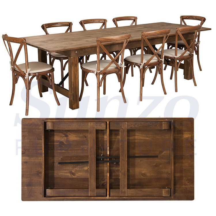 Hot Sale Farm Table For Restaurant Banquet Party Wedding