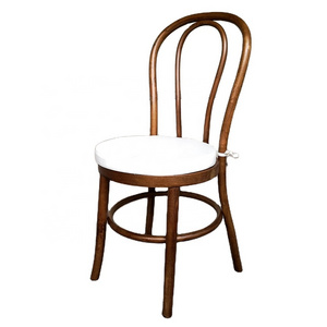 Sunzo Furniture Factory Price Solid Bentwood Black Thonet Wedding Chairs Coffee for Banquet Dining Chairs