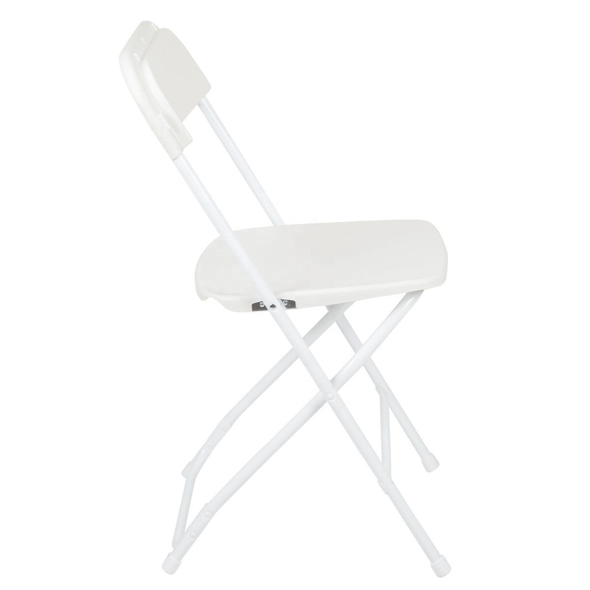 Outdoor White PP Plastic Resin Folding Chair Event Wedding Party Chair