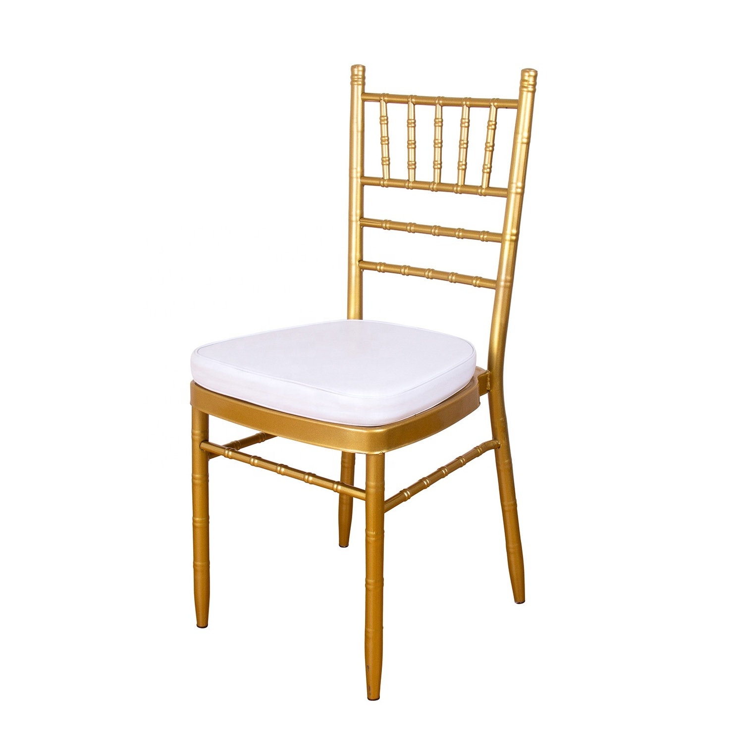 Sunzo Furniture Wholesale cheap gold metal wedding chiavari chair event chair