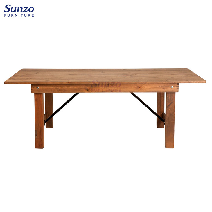 Hot Sale Farm Table For Restaurant Banquet Party Wedding