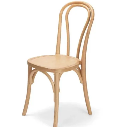 New Style Solid Wooden Bentwood Dining Chair For Wedding Events